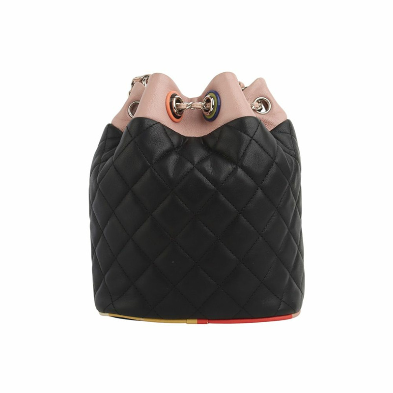 【包稅】CHANEL A93730 CC 抽繩水桶包 34681--2