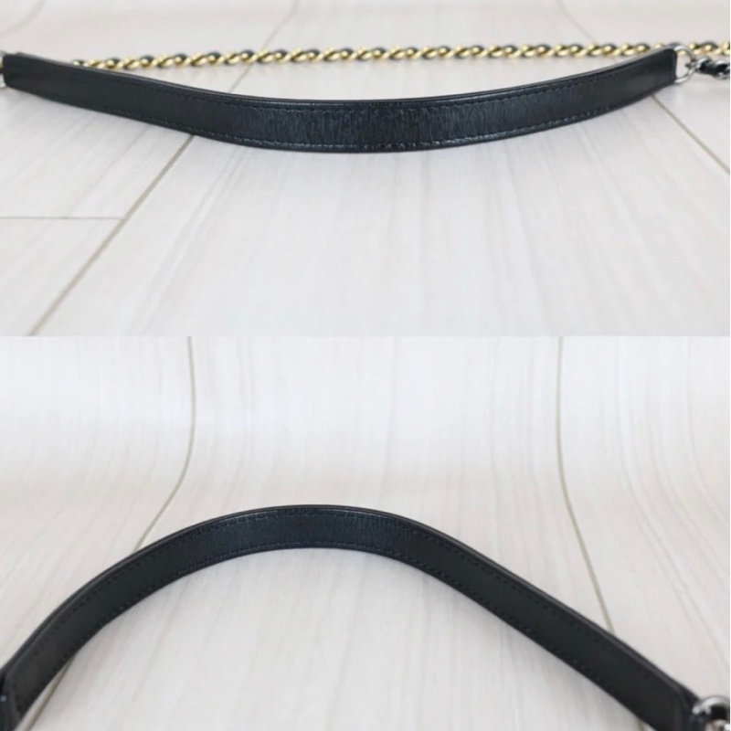 「JL精品代購」98新 Chanel 香奈兒 Gabrielle mini流浪包-12