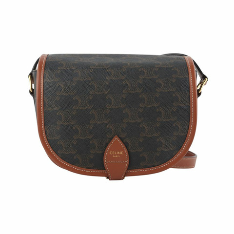 【包稅】CELINE Triomphe Polka 中型包 B7165-1
