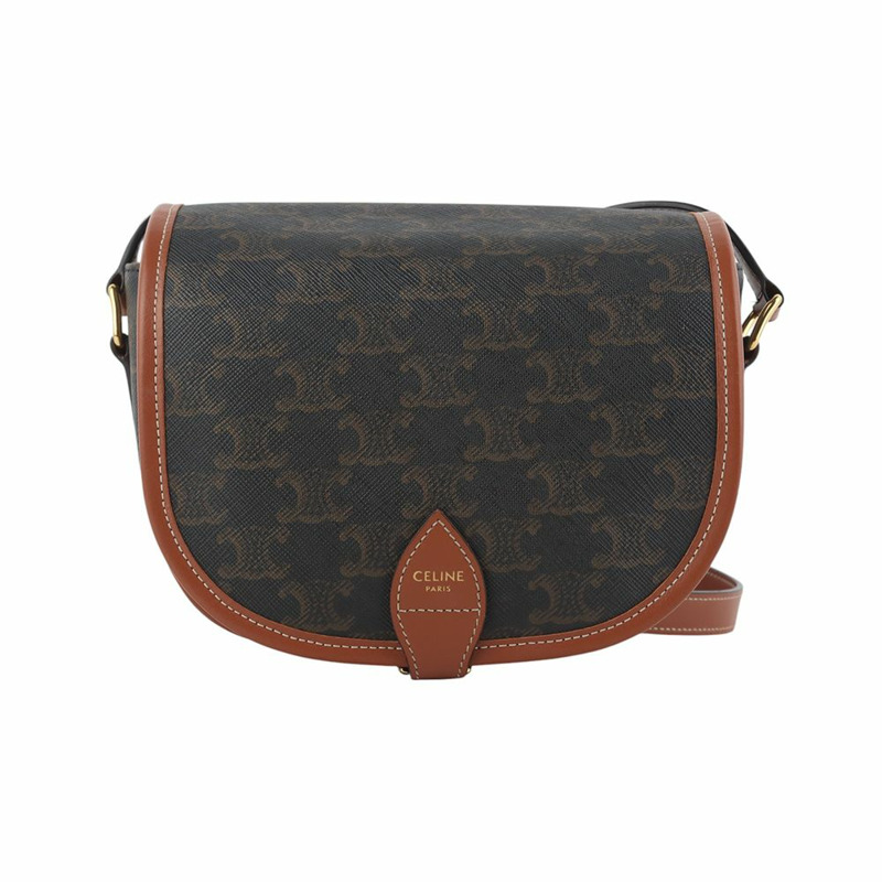 【包稅】CELINE Triomphe Polka 中型包 B7165-1-0