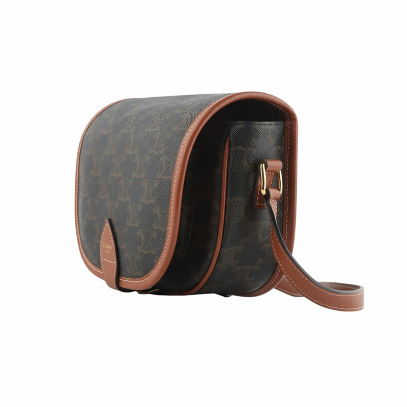 【包稅】CELINE Triomphe Polka 中型包 B7165-1-1