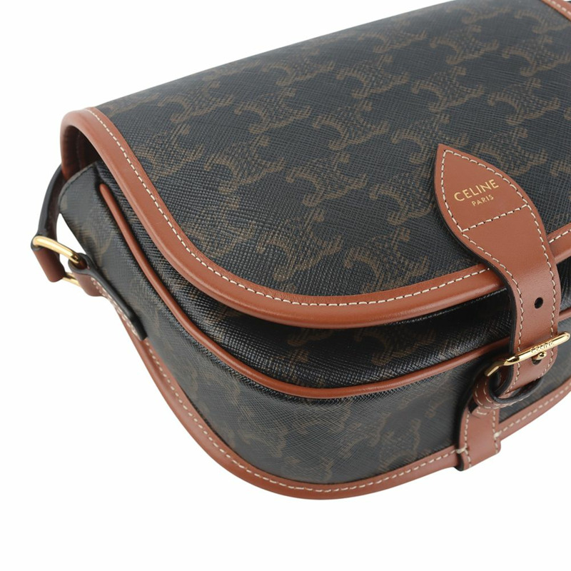 【包稅】CELINE Triomphe Polka 中型包 B7165-1-4