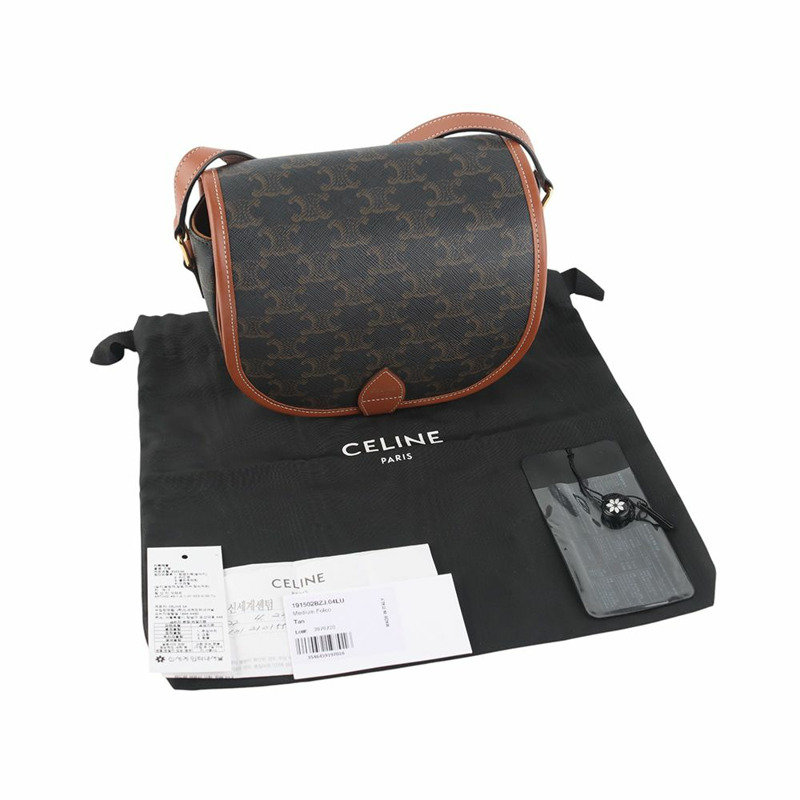 【包稅】CELINE Triomphe Polka 中型包 B7165-1-7