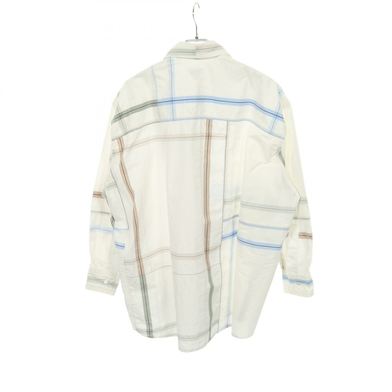 BOTTEGA VENETA 男士襯衫上衣 769403 純棉 白色 多色 二手 男款 40碼-1