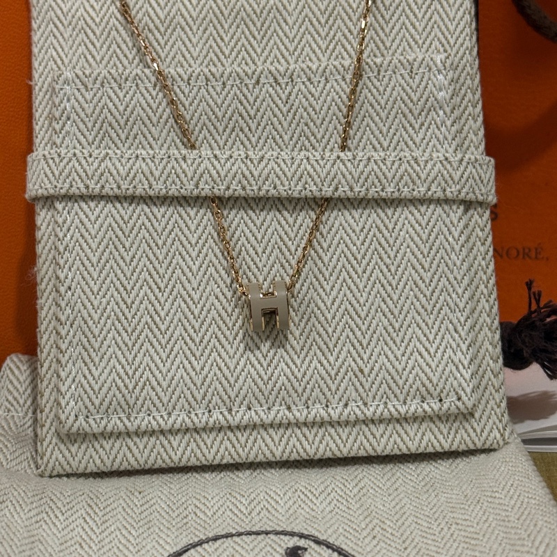 Hermes Mini POP 玫瑰金/奶茶-17