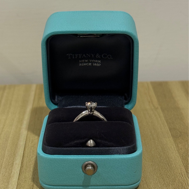 Tiffany Setting 六爪經典鑽戒💍0.46ct-2