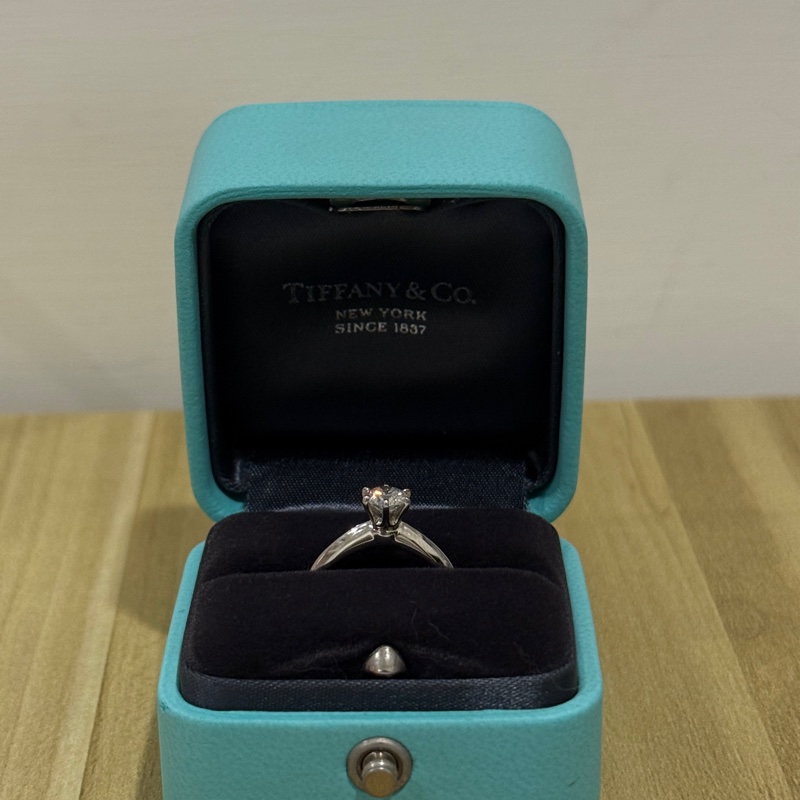 Tiffany Setting 六爪經典鑽戒💍0.46ct-10