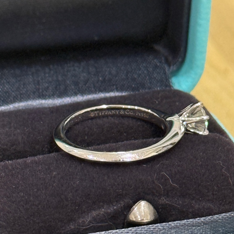 Tiffany Setting 六爪經典鑽戒💍0.46ct-16