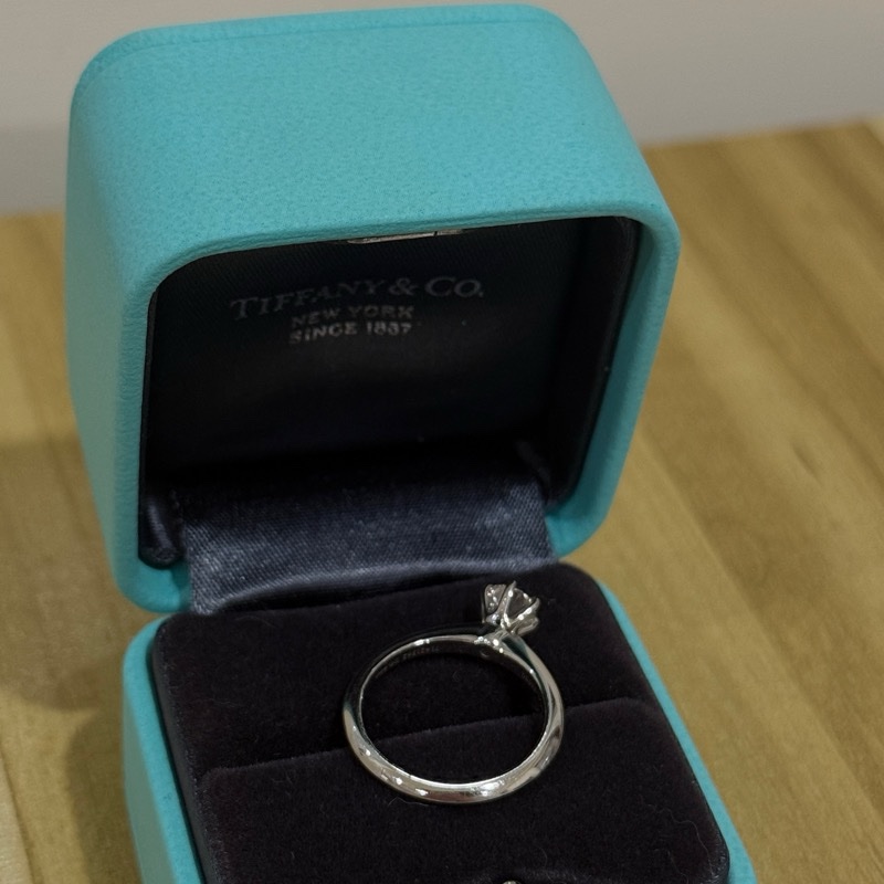 Tiffany Setting 六爪經典鑽戒💍0.46ct-17