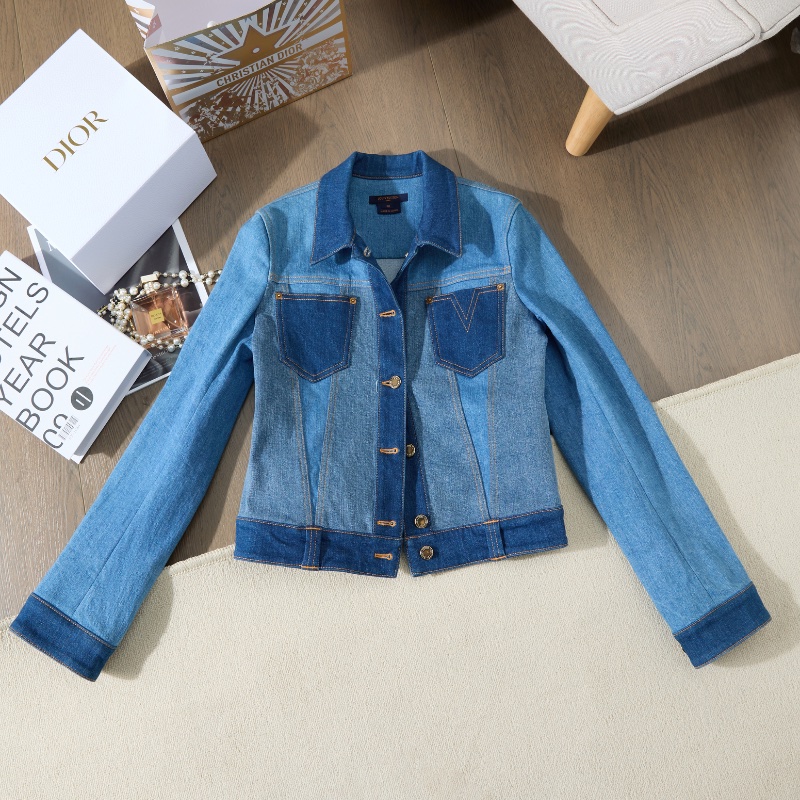 ❤️LV 牛仔外套 精緻紐扣 百搭款式-3