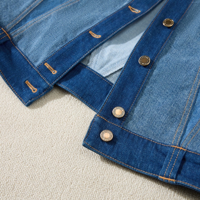❤️LV 牛仔外套 精緻紐扣 百搭款式-6