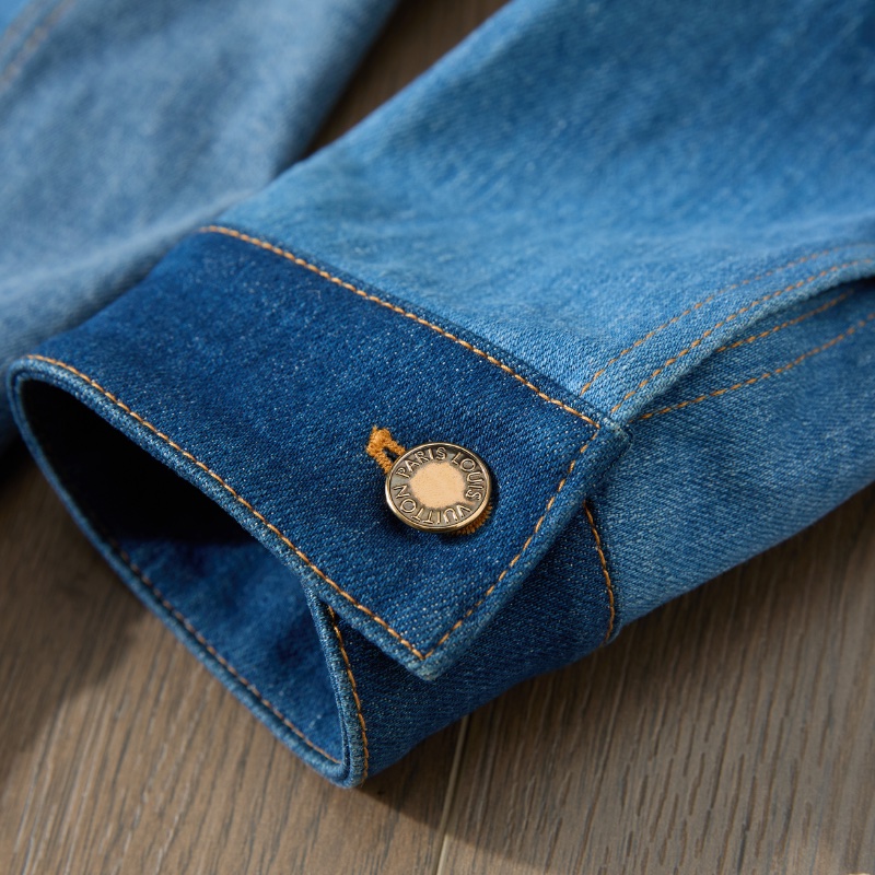 ❤️LV 牛仔外套 精緻紐扣 百搭款式-7