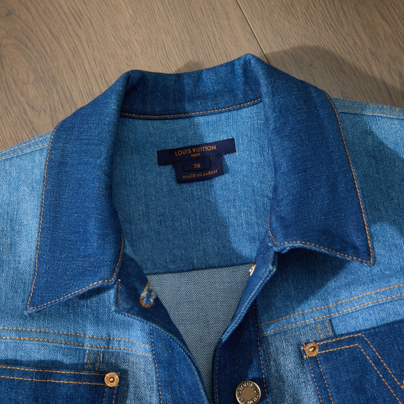 ❤️LV 牛仔外套 精緻紐扣 百搭款式-10