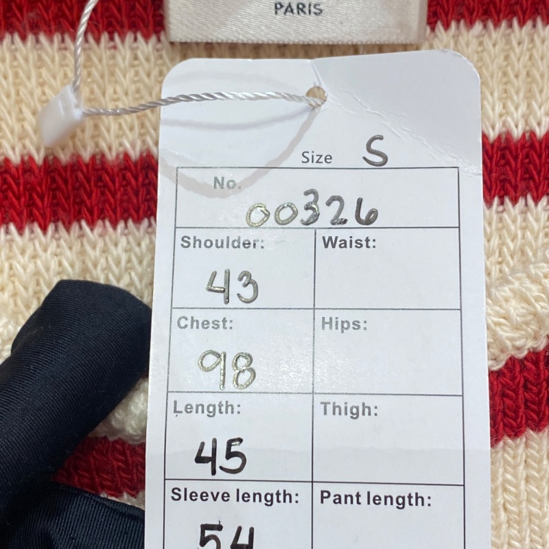 ❤️CELINE 條紋款 開衫毛衣外套 新年氣氛好搭單品-9