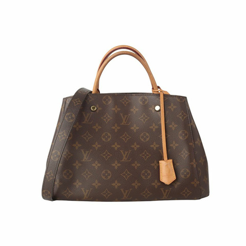 【包稅】LOUIS VUITTON Monogram Montaigne MM 單肩包 M41056