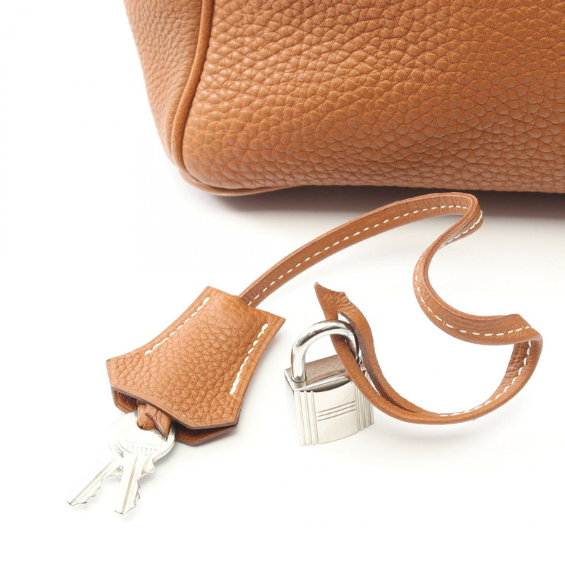 愛馬仕 Birkin 35 手提包,F Togo 皮革,金色,二手,女士,帶五金配件-5