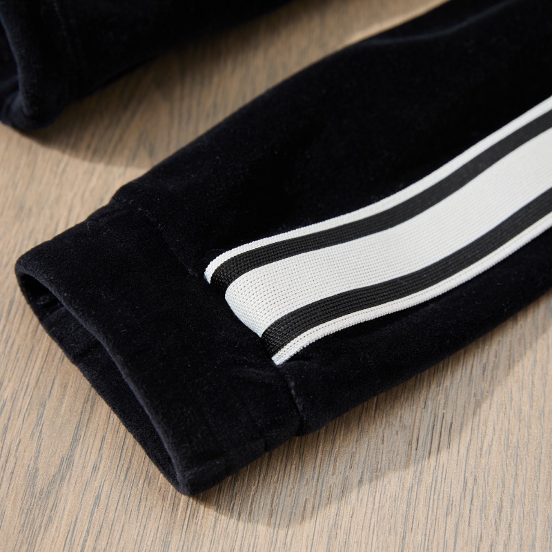 ❤️CELINE 短款 Logo 絲絨材質 連帽衫-7