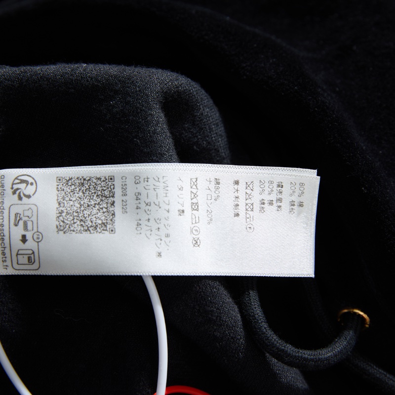 ❤️CELINE 短款 Logo 絲絨材質 連帽衫-10