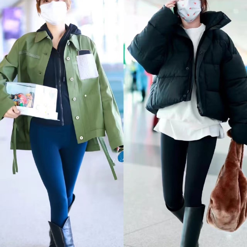 ❤️LOEWE 明星同款 綠色時尚外套-1