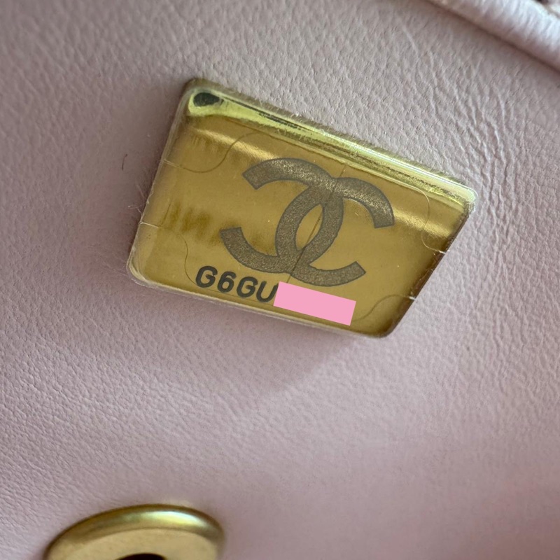 Chanel 23s Lambskin Quilted Camellia Crush Mini Pink Flap Bag with Gold Hardware-11