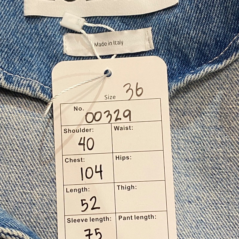 ❤️LOEWE BlackPink Jennie愛穿的牛仔外套-9