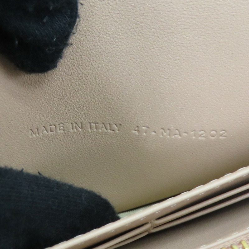 粉色 羊皮 WOC 鍊帶 肩背包【Dior 迪奧 】-9