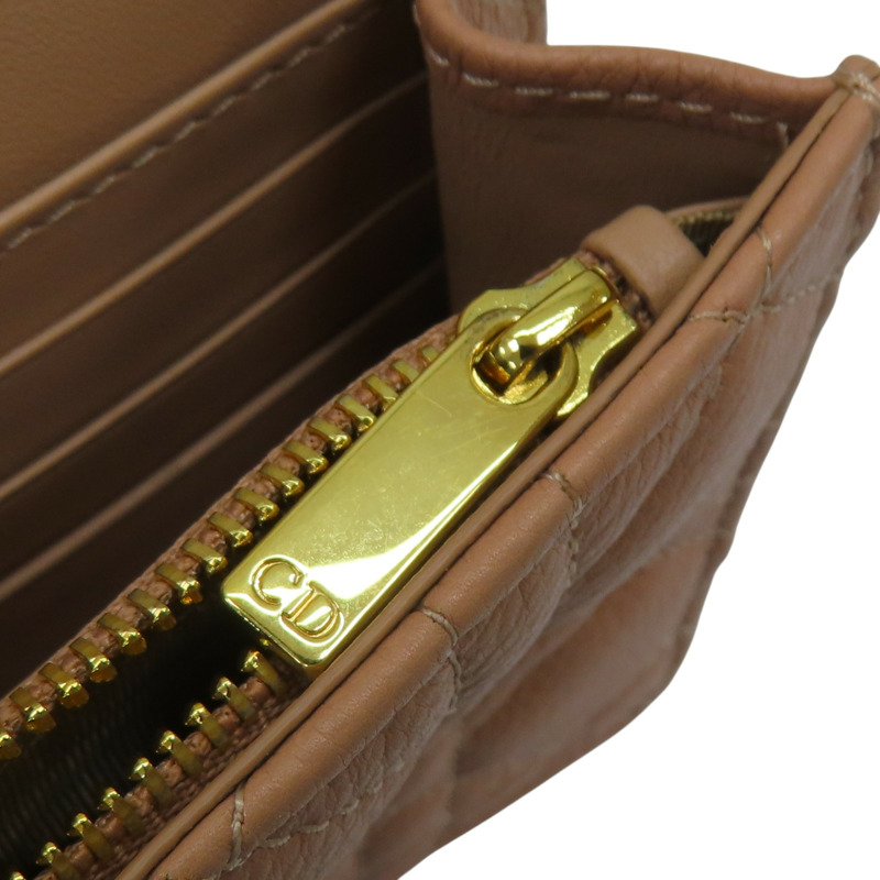 粉色 羊皮 WOC 鍊帶 肩背包【Dior 迪奧 】-11