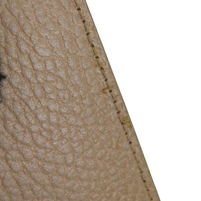 棕色 牛皮 帆布 Petite Marmont 金扣 扣式長夾 456116【GUCCI 古馳】 456116-17