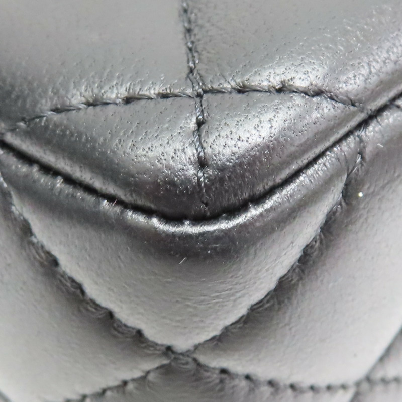 黑色 菱格紋 羊皮 23C 金幣 鍊帶 肩背包 AS3737【CHANEL 香奈兒】 AS3737-14