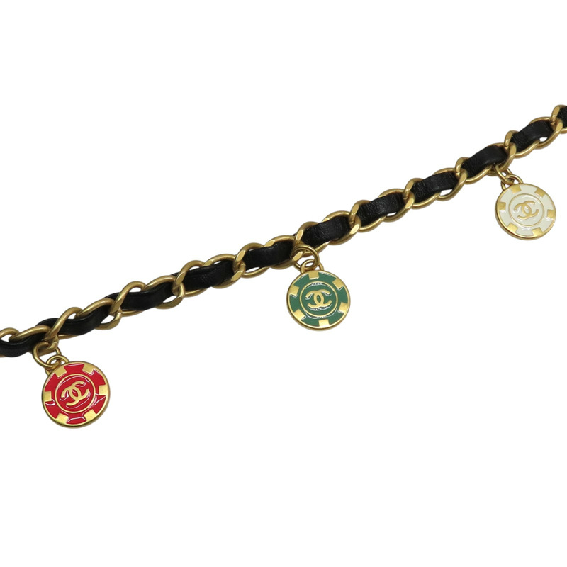 黑色 菱格紋 羊皮 23C 金幣 鍊帶 肩背包 AS3737【CHANEL 香奈兒】 AS3737-18