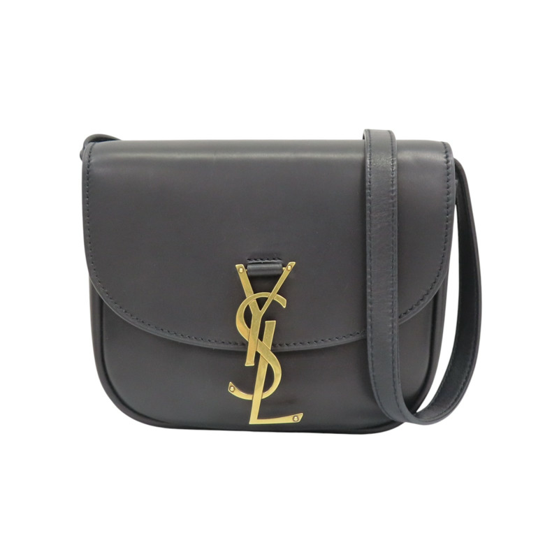 黑色 牛皮 Kaia 肩背包【SAINT LAURENT YSL 聖羅蘭 】 619740-0