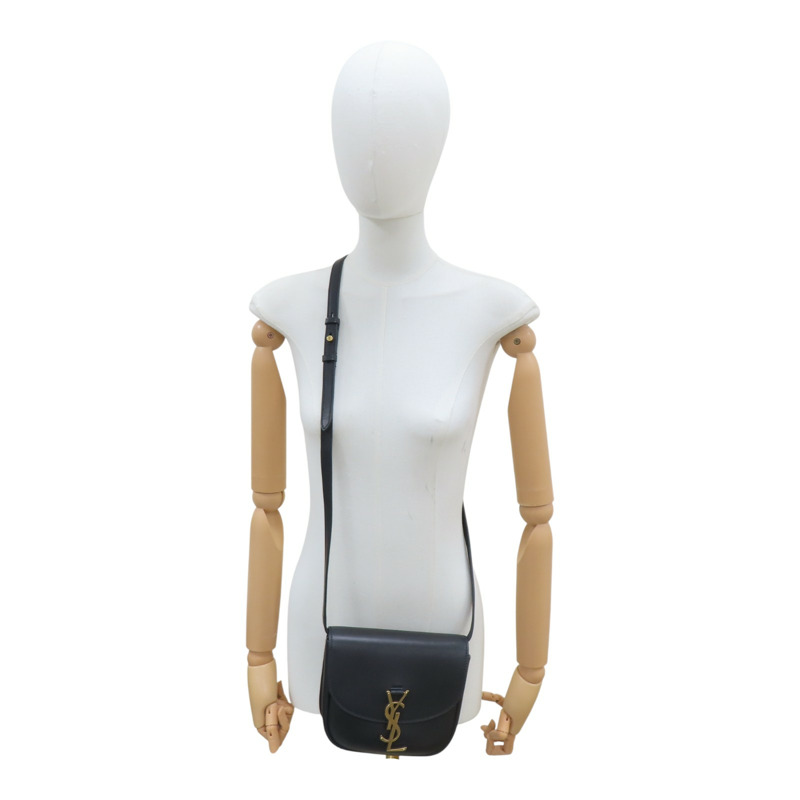 黑色 牛皮 Kaia 肩背包【SAINT LAURENT YSL 聖羅蘭 】 619740-11