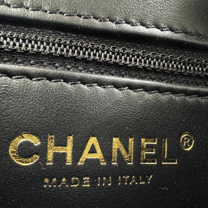 Chanel Kelly Shiny Calfskin Black Mini Handbag-12