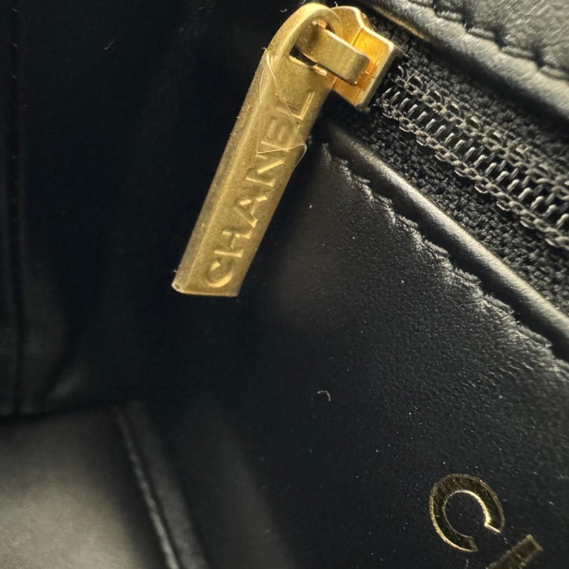 Chanel Kelly Shiny Calfskin Black Mini Handbag-13