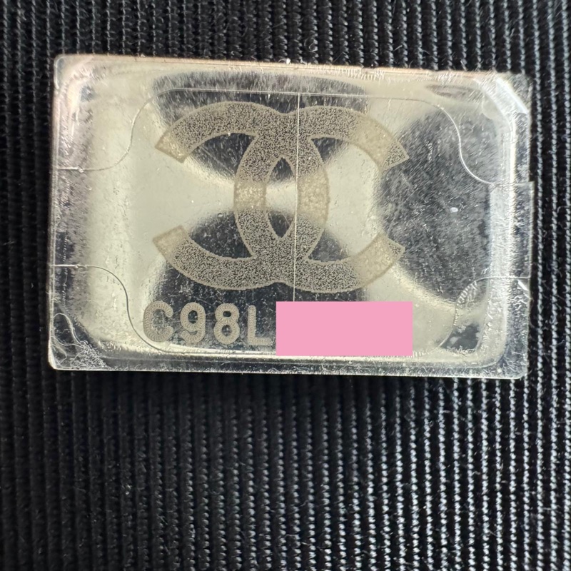 Chanel(21) Calfskin & Ruthenium-Finish Metal Black Leboy 25 Bag-10