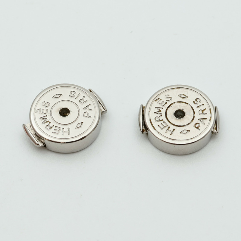 HERMES 金屬Cube H Earrings耳環-6