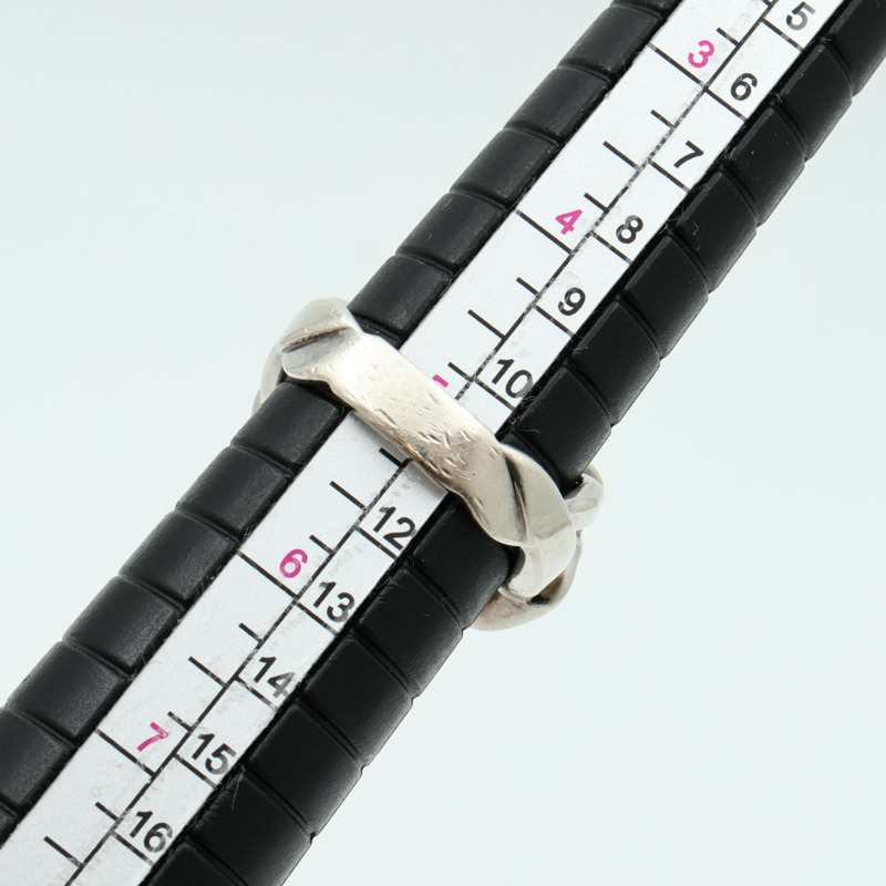 TIFFANY＆CO 925純銀Double Heart Ring戒指US#5-7