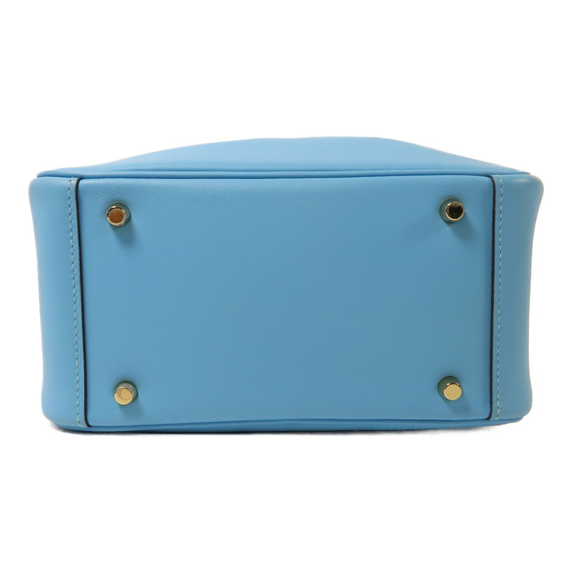 HERMES Swift皮革Mini Lindy金扣手挽肩背兩用袋-3