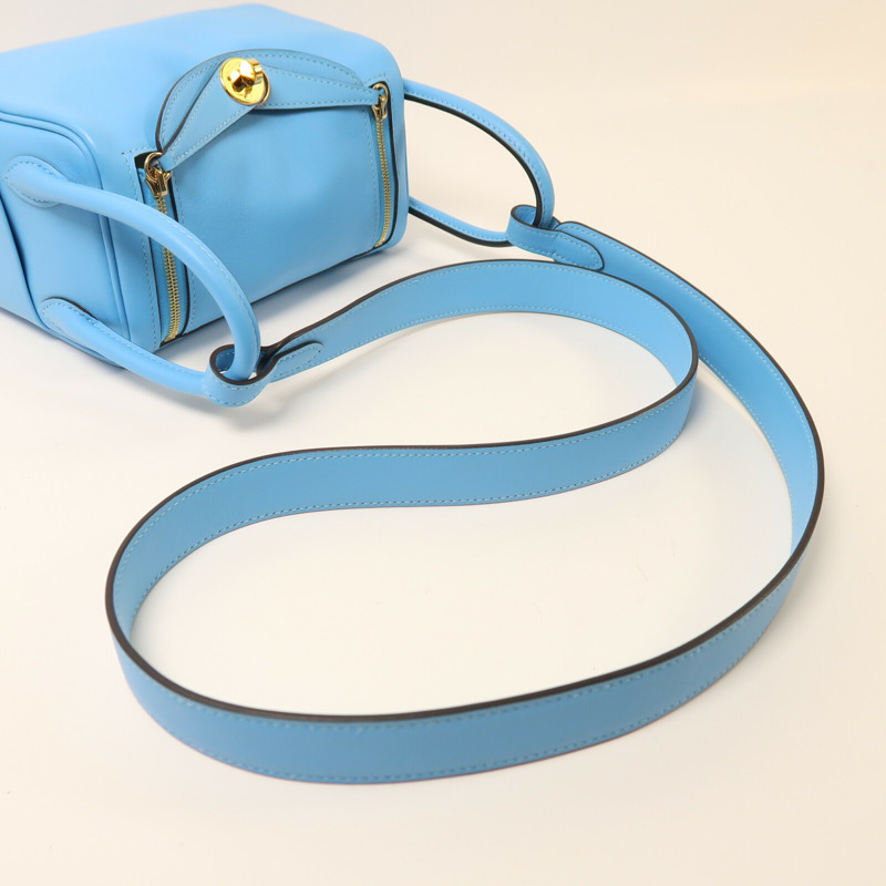 HERMES Swift皮革Mini Lindy金扣手挽肩背兩用袋-8