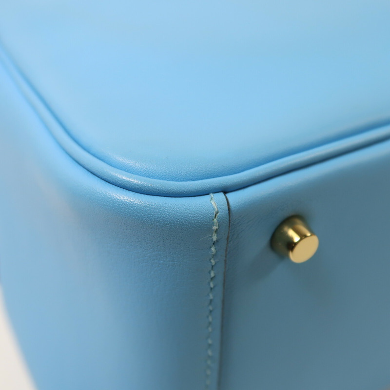 HERMES Swift皮革Mini Lindy金扣手挽肩背兩用袋-11