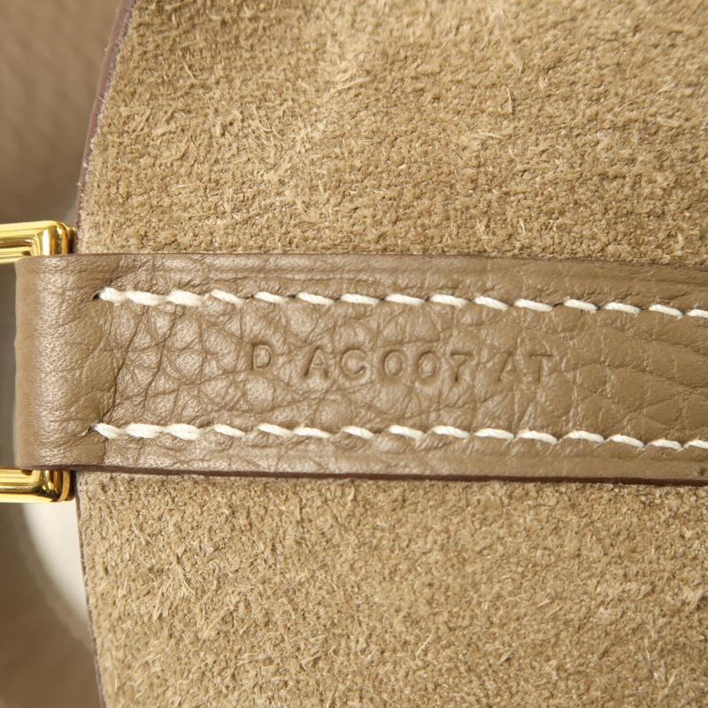 HERMES Clemence皮革Picotin MM金扣手挽袋-6