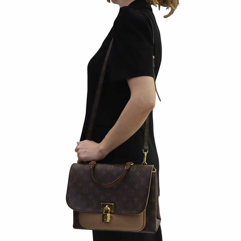 【包稅】LOUIS VUITTON M44257 交織字母 Marignan 單肩包-8