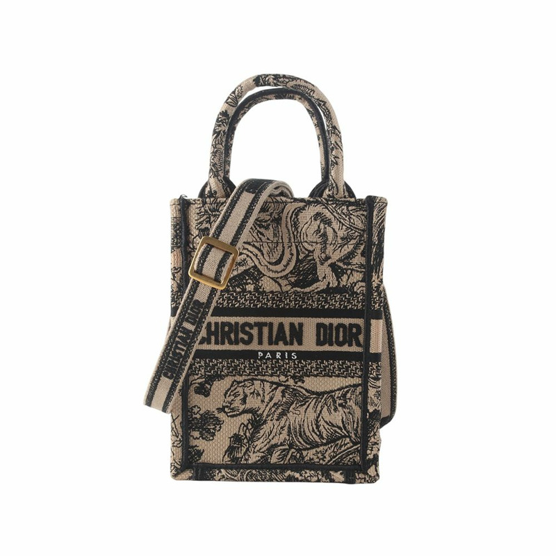 【包稅】DIOR Twirly De Jeux 刺繡電話簿手提包迷你斜背包 34815-0