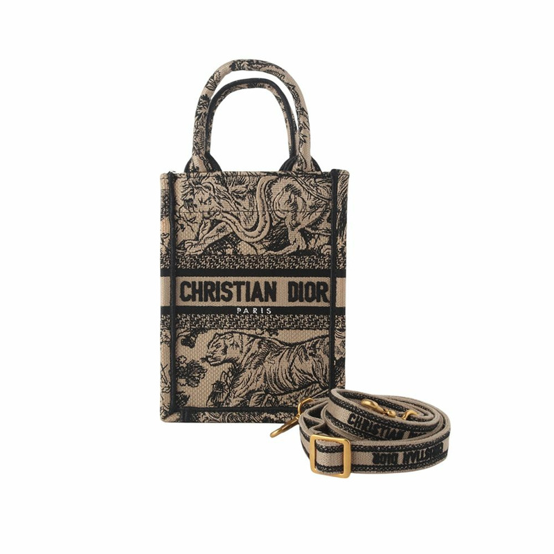 【包稅】DIOR Twirly De Jeux 刺繡電話簿手提包迷你斜背包 34815-7