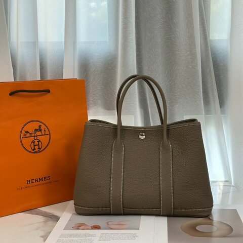 HERMES Garden party 30 - 大象灰 Z