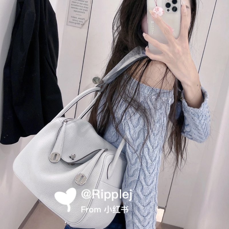 HERMES Lindy 26 - 聖杯藍銀 U-1