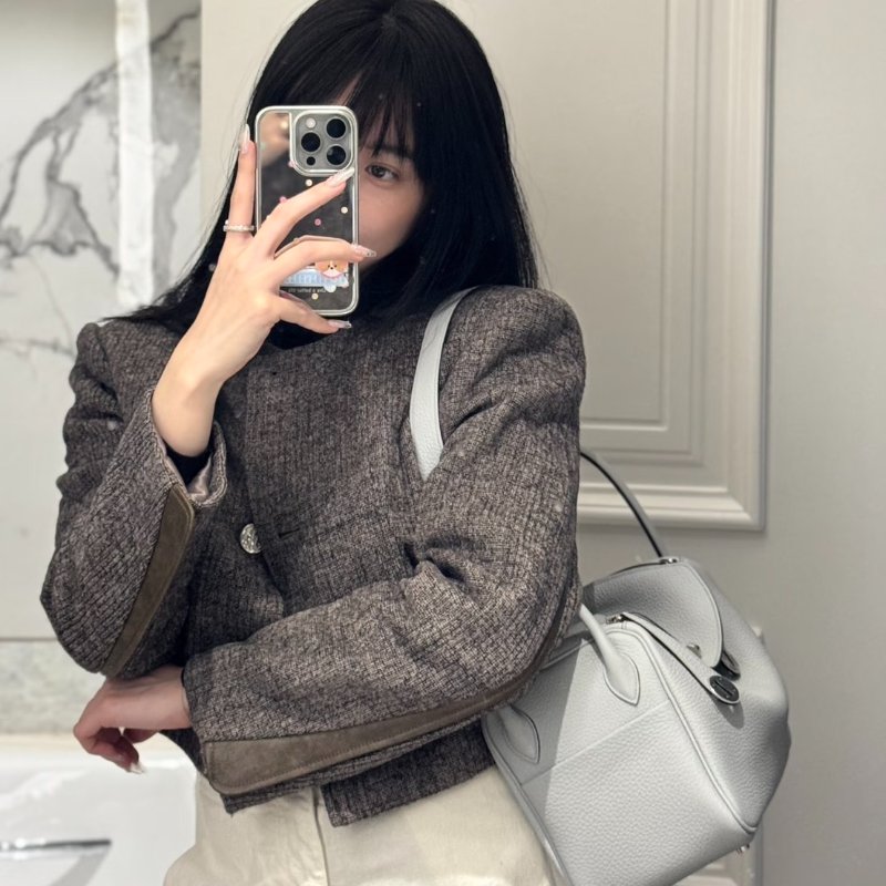 HERMES Lindy 26 - 聖杯藍銀 U-9