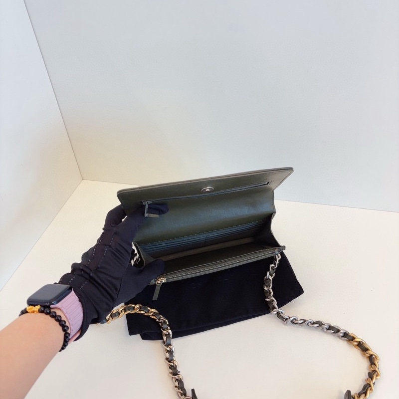 Chanel 19bag woc 芯片款 19*12  99新配件塵袋-2