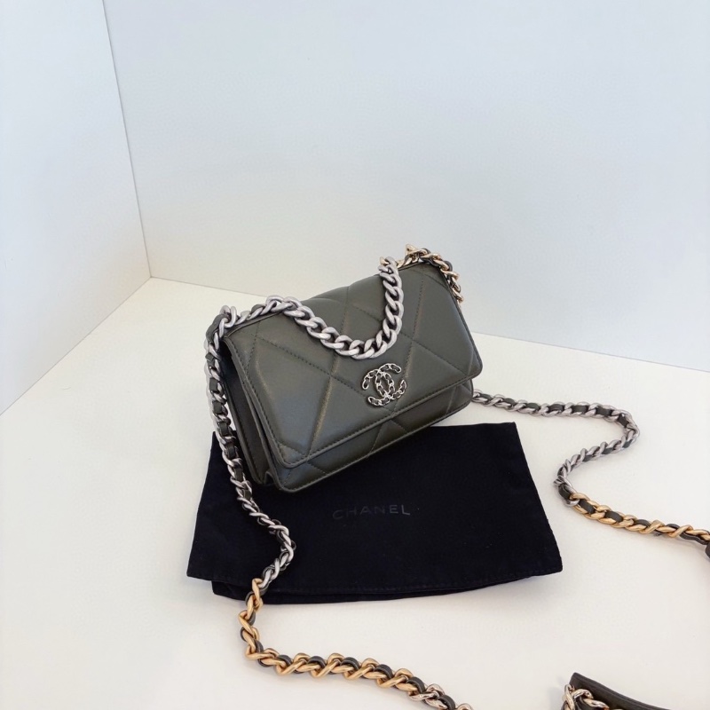 Chanel 19bag woc 芯片款 19*12  99新配件塵袋-3