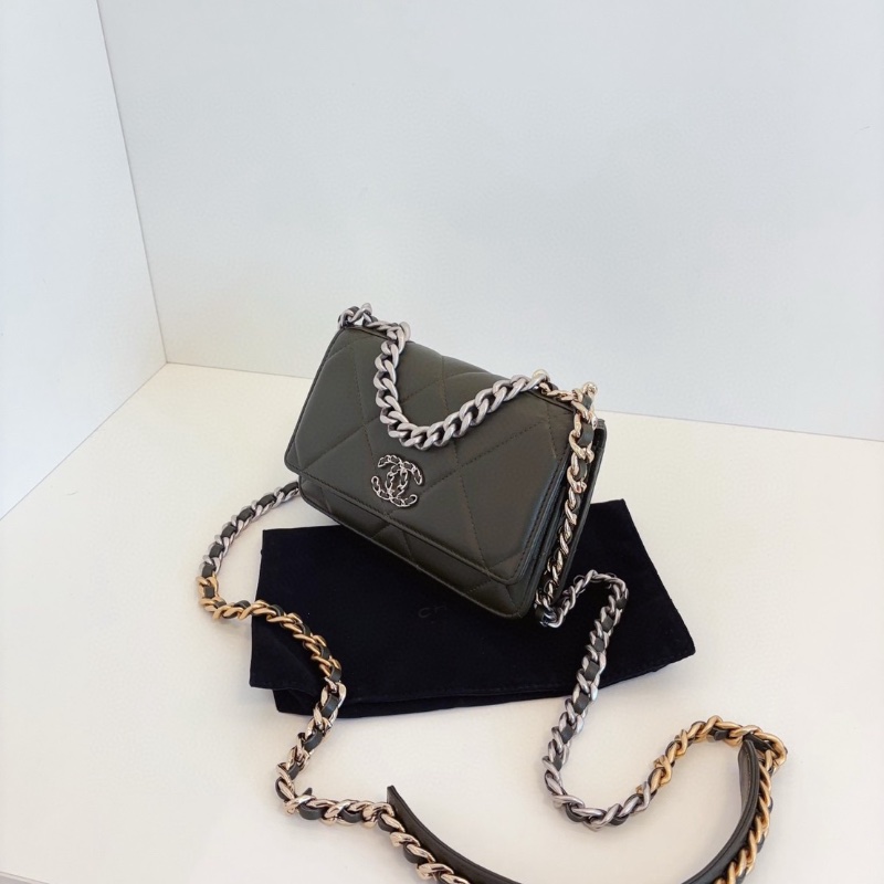 Chanel 19bag woc 芯片款 19*12  99新配件塵袋-4